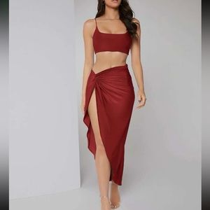 NWT Cami & Skirt Set